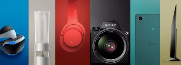 Sony professional display banner